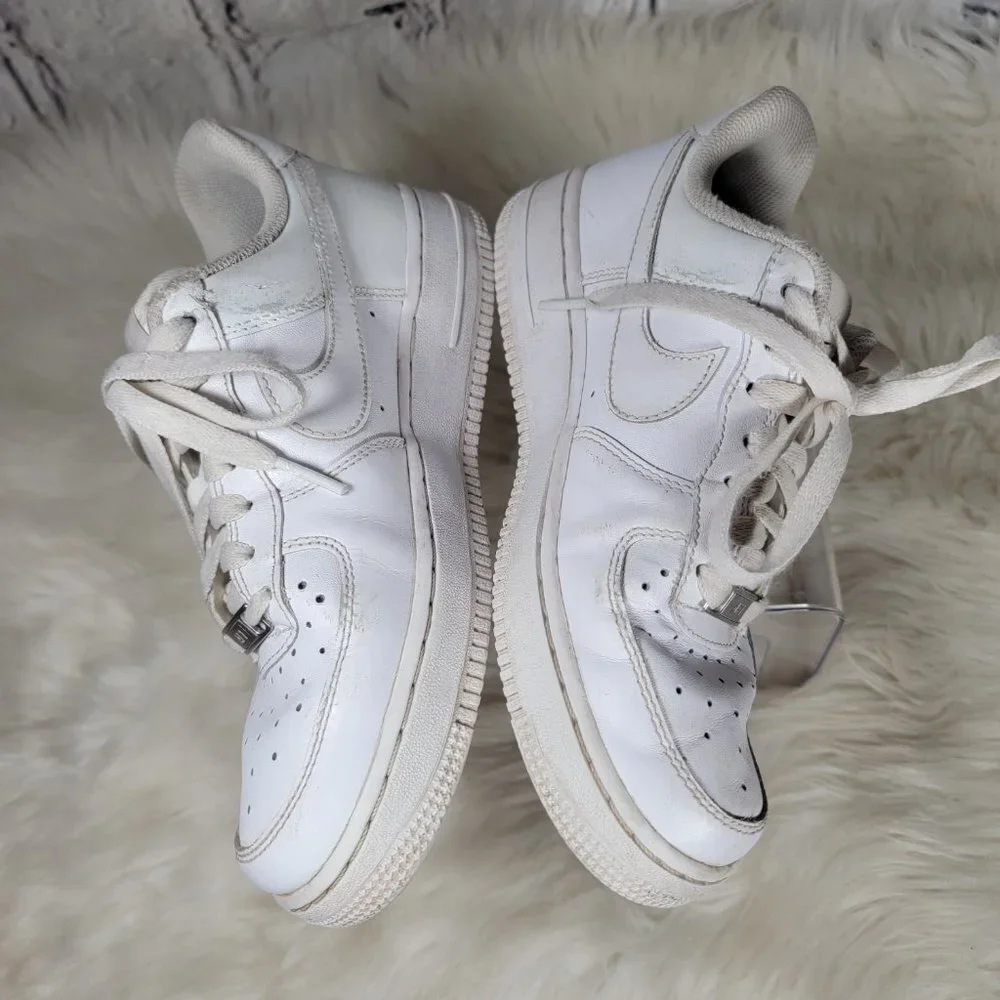 Nike‎ Af1 Air Force 1 Low Top White Sneakers